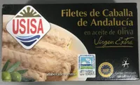 Filetes de caballa de Andalucia en aceite de oliva