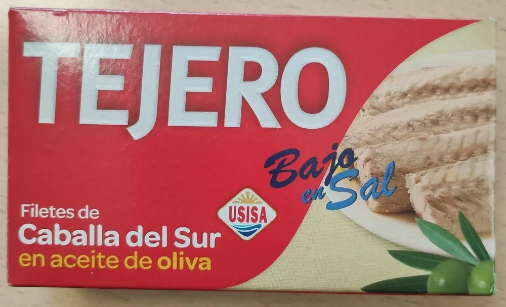 Caballa de Andalucía en aceite de oliva bajo en sal