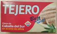 Caballa de Andalucía en aceite de oliva bajo en sal