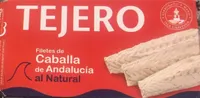 Filetes de caballa al natural