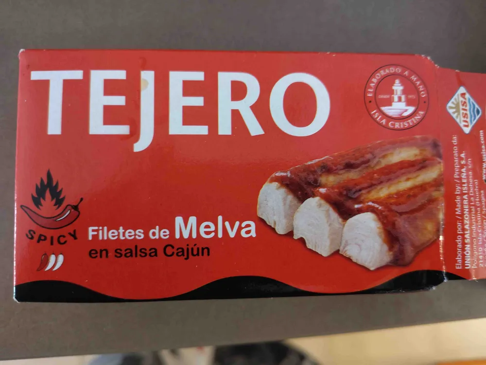 Filetes de Melva en salsa Cajún