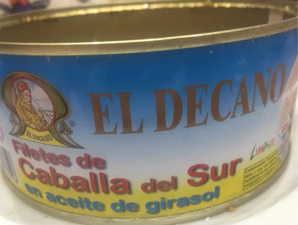 Filetes de caballa del sur