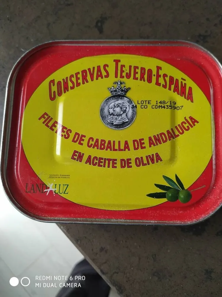 Filetes de caballa de Andalucía en aceite de oliva