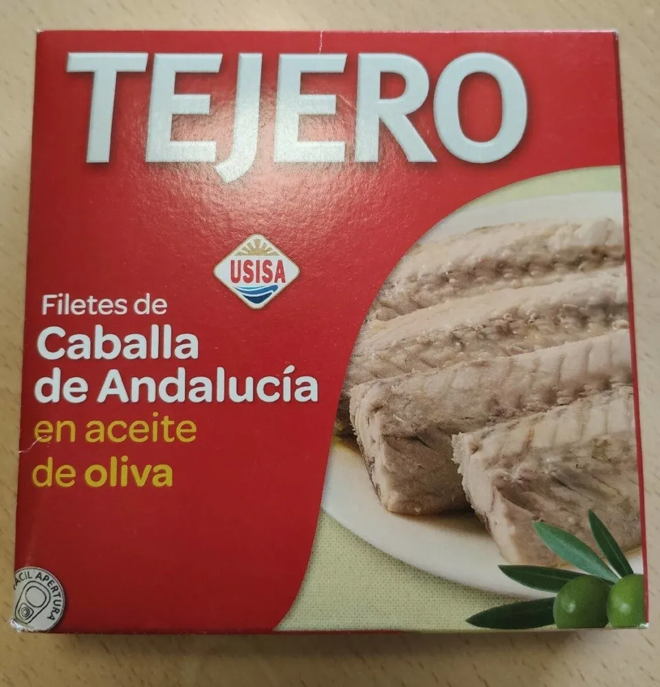 Filetes de caballa de Andalucía en aceite de oliva