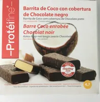 Barre Coco enrobée Chocolat noir
