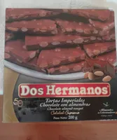 Tortas imperiales Chocolate con almendras