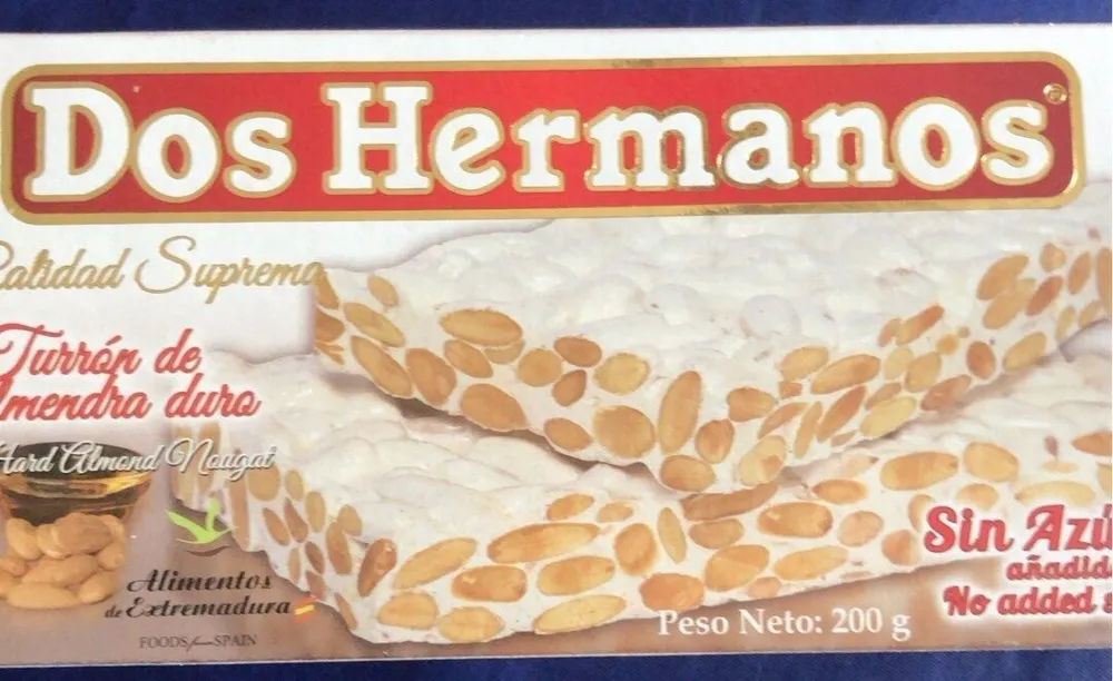 Turrón de Almendras duro