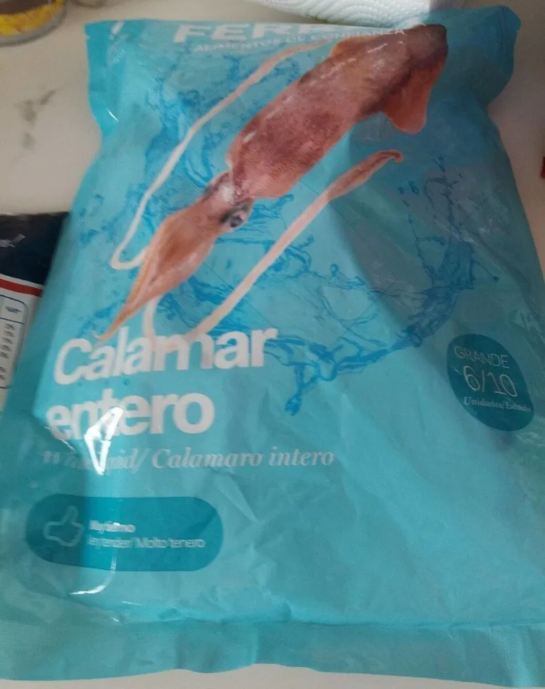 Calamar entero