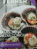 Zamburiñas media concha