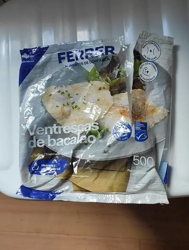 Ventresca de bacalao