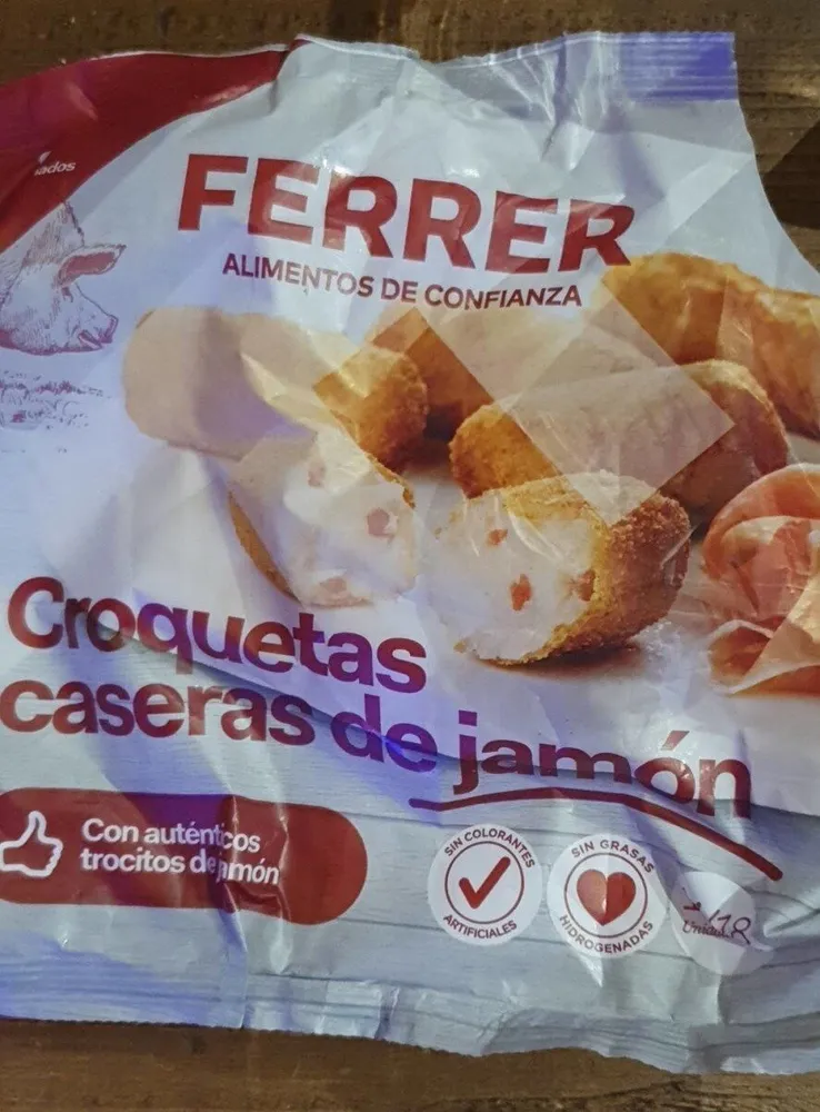Croquetas caseras de jamon