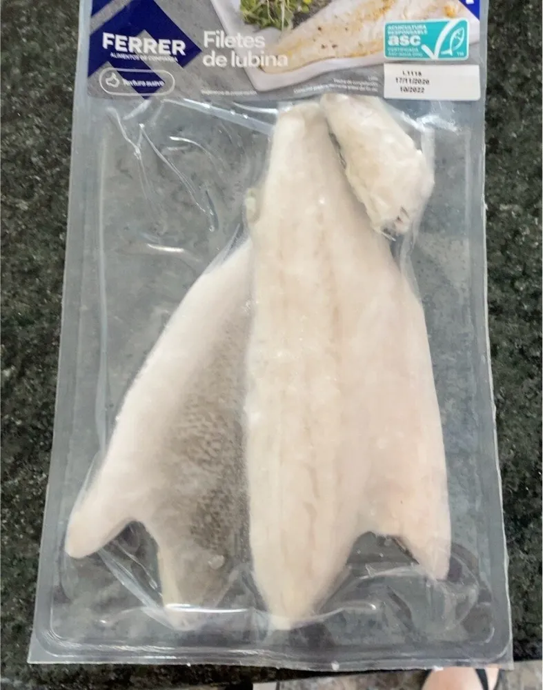 Filetes de lubina