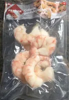 Colas de gambon peladas