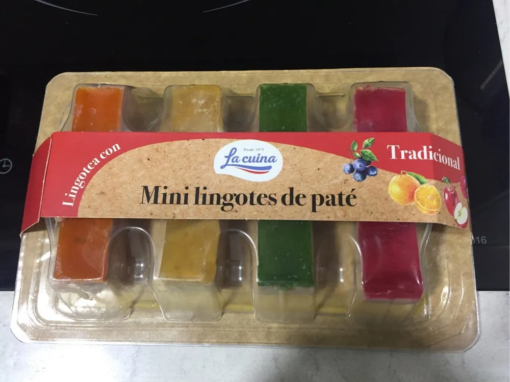 Mini lingotes de Paté