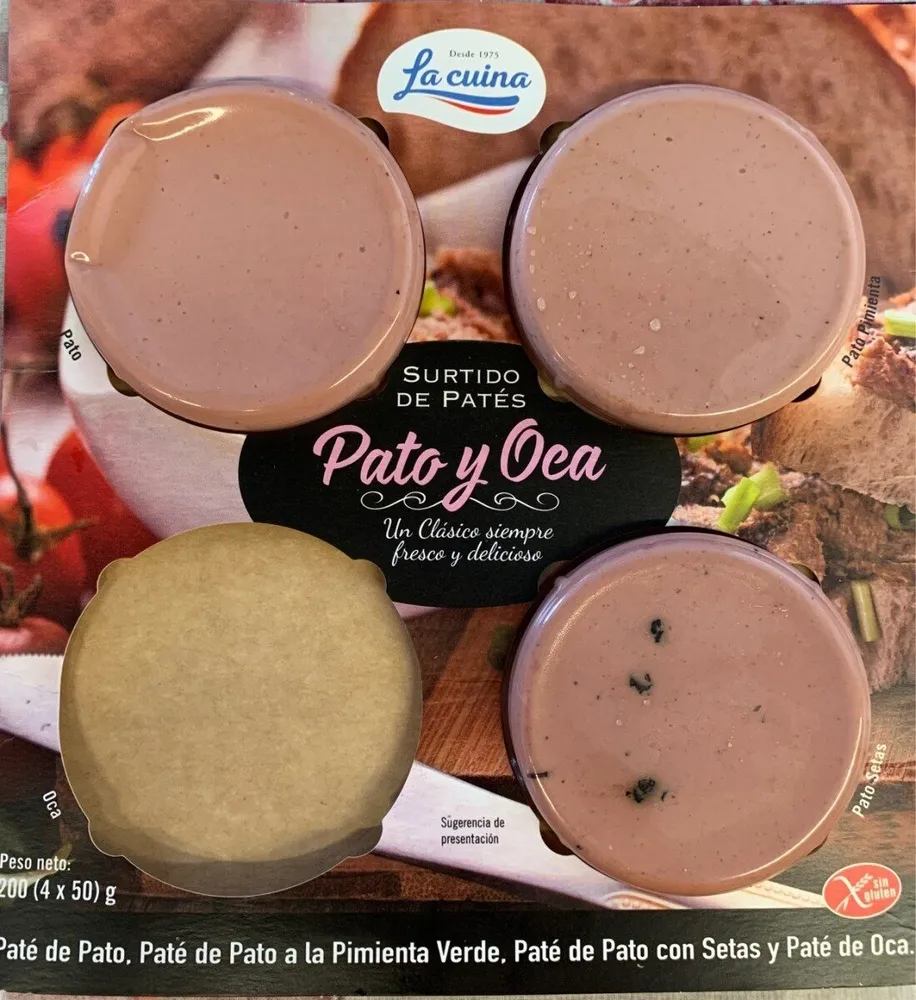 Surtido de Patés - Pato y Oca