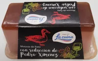 Mousse de pato con reducción de Pedro Ximenez