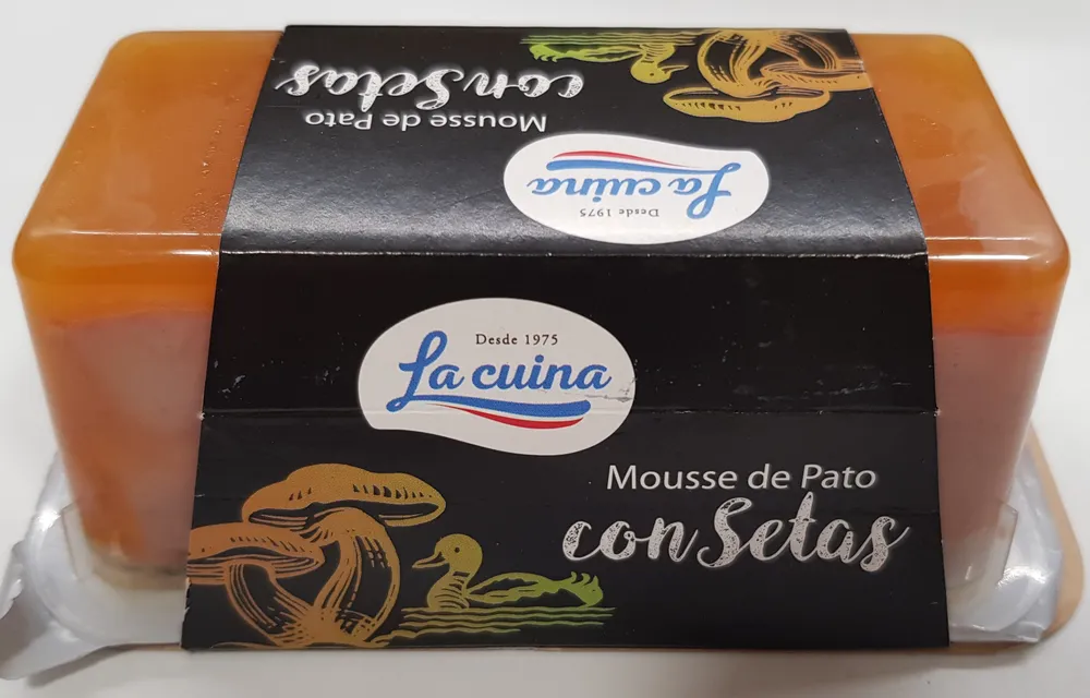 Mousse de Pato con Setas