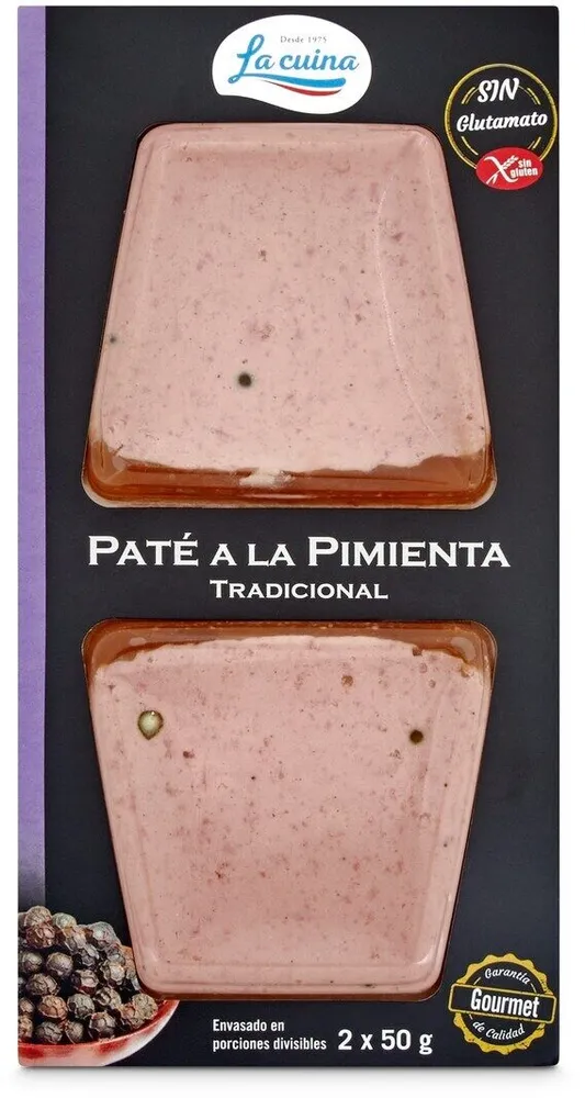 Paté a la pimienta tradicional