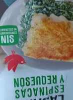 Lasaña espinacas y requesón