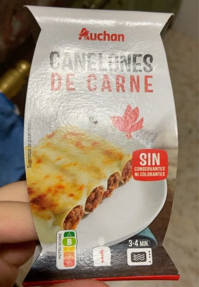 Canelones de Carne