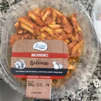macarrones boloñesa