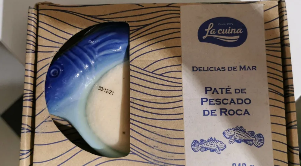 Pate de pescado de roca