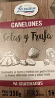 Canelones de Setas y Trufa