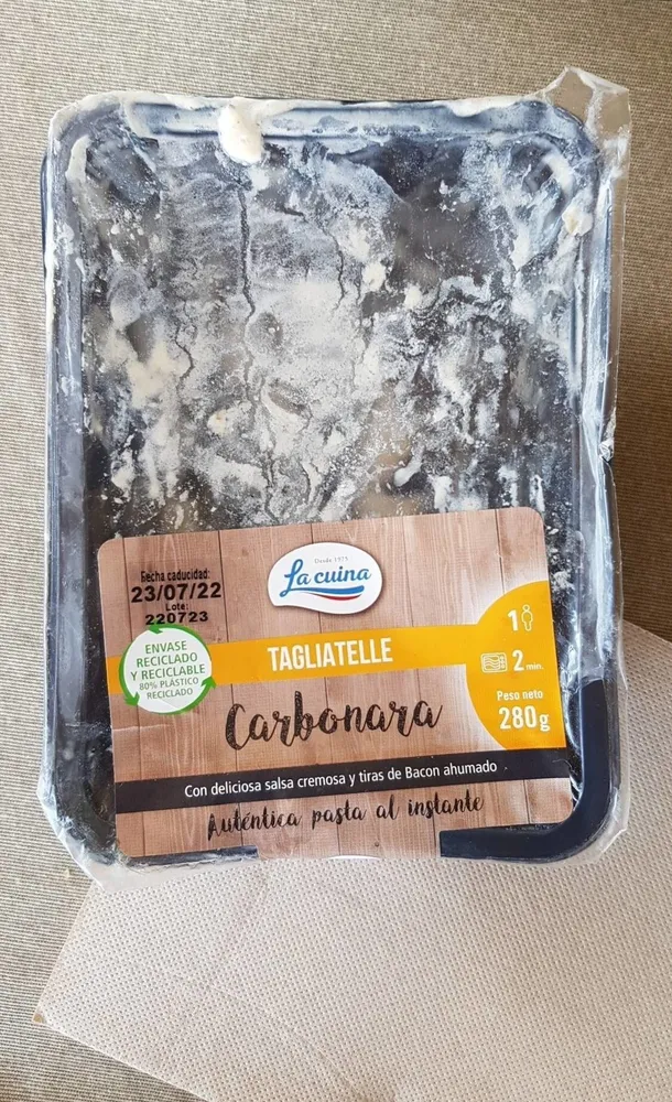 Tagliatelle carbonara
