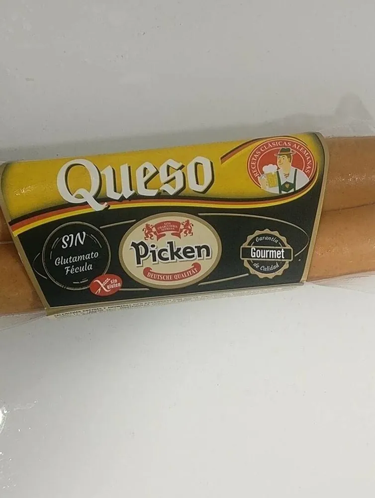Bockwurst con queso
