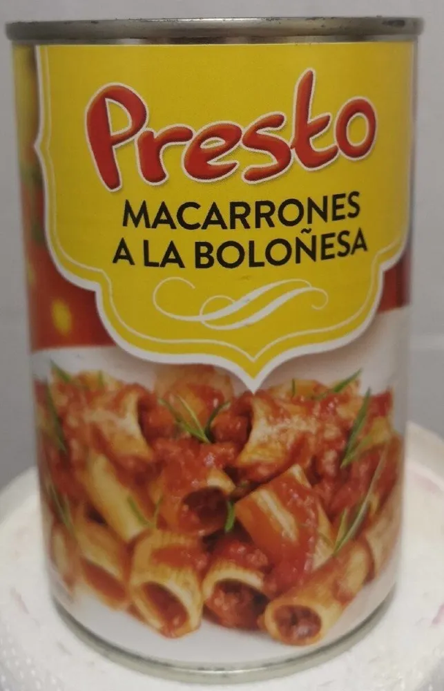 Macarrones a la boloñesa