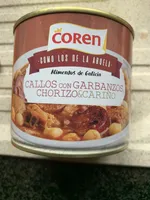 Callos con garbanzos