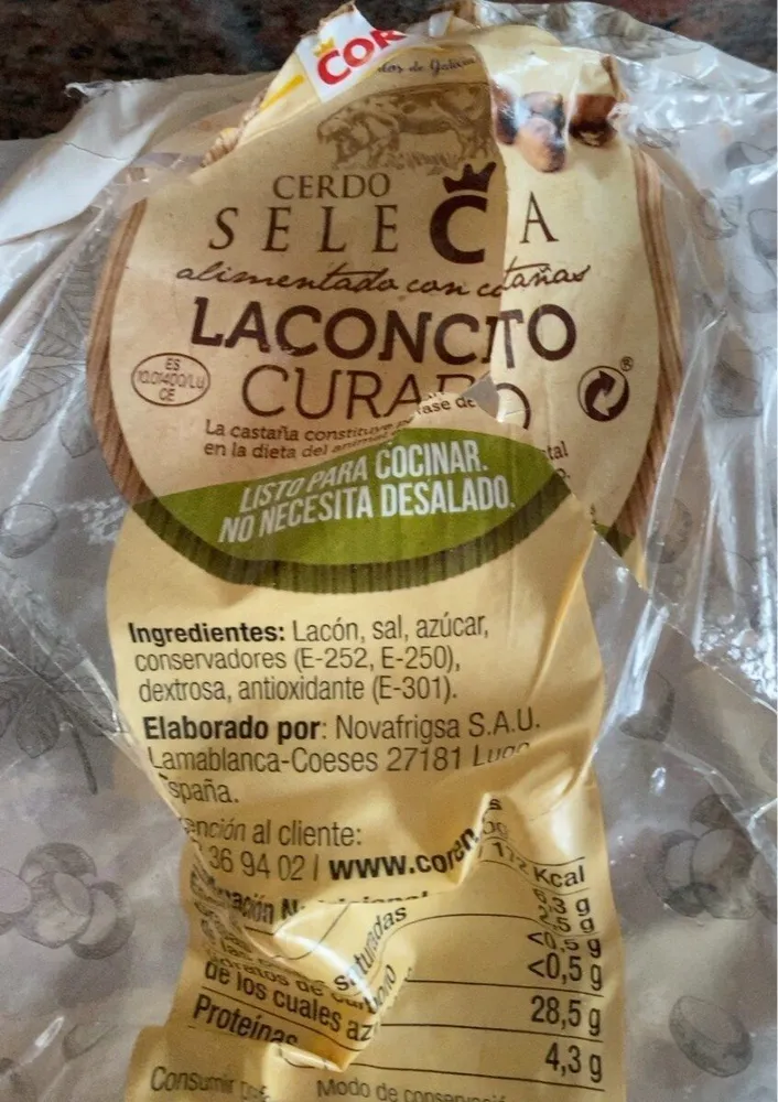 Laconcito curado