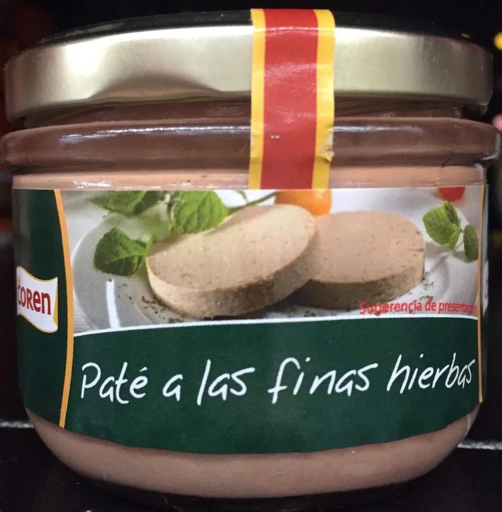 Pate a las finas hierbas