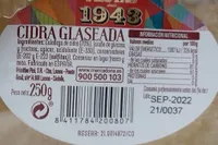 Cidra glaseada