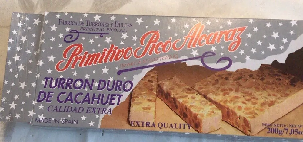 Turron Duro de Cacahuet