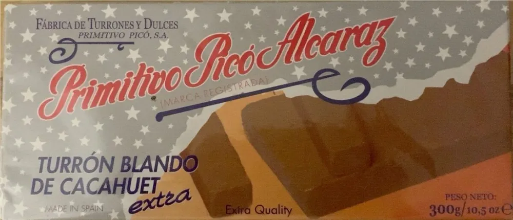 Turron blando de cacahuet