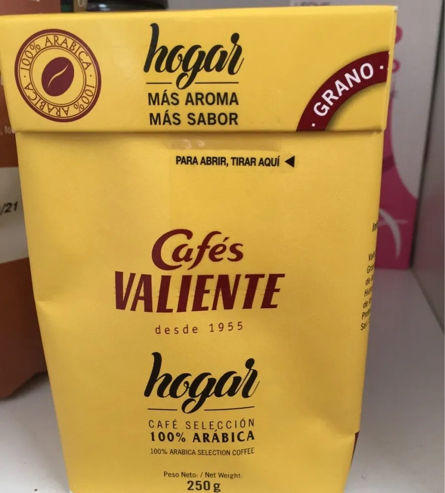 Café en grano hogar 100% Arabica