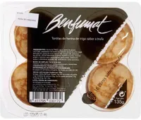 16 blinis trigo sabor trufa