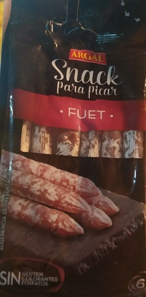 Snack para picar Fuet