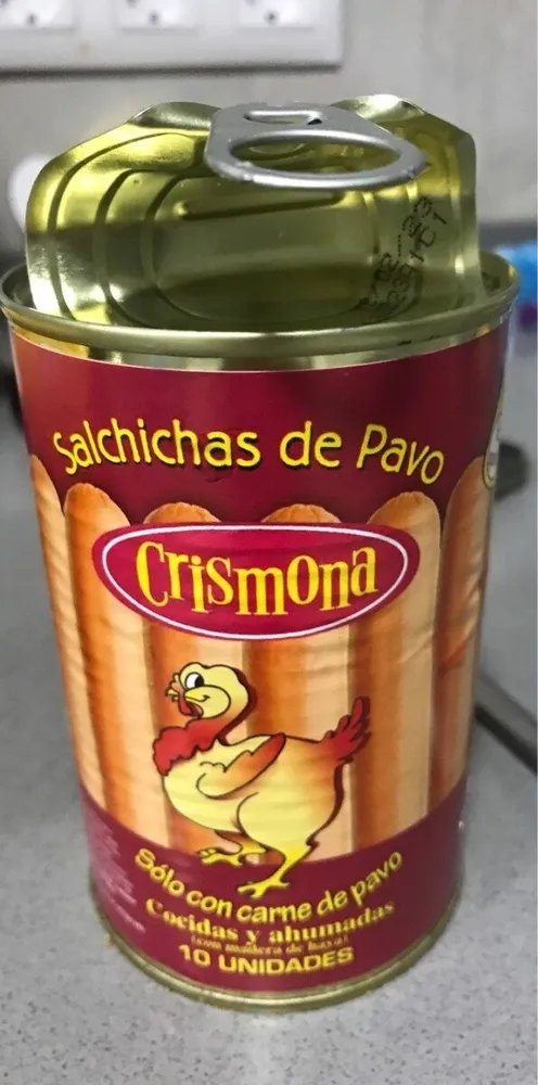 Salchichas de pavo