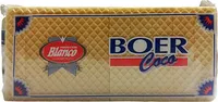 Galletas de barquillo sabor coco
