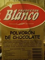 Polvorón de chocolate