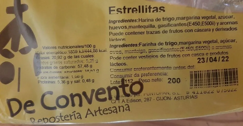 Estrelladas De Convento
