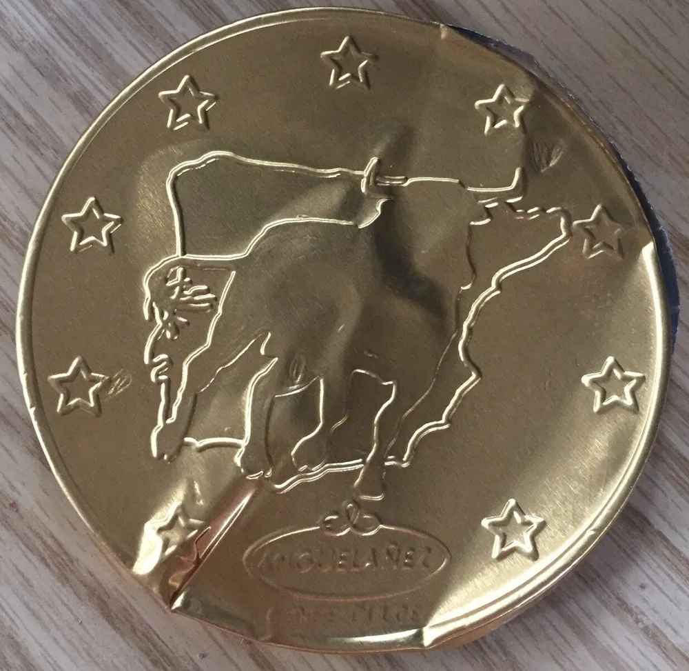 Miguelañez moneda toro 24 g