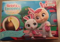 Huevos de chocolate sorpresa bebés llorones