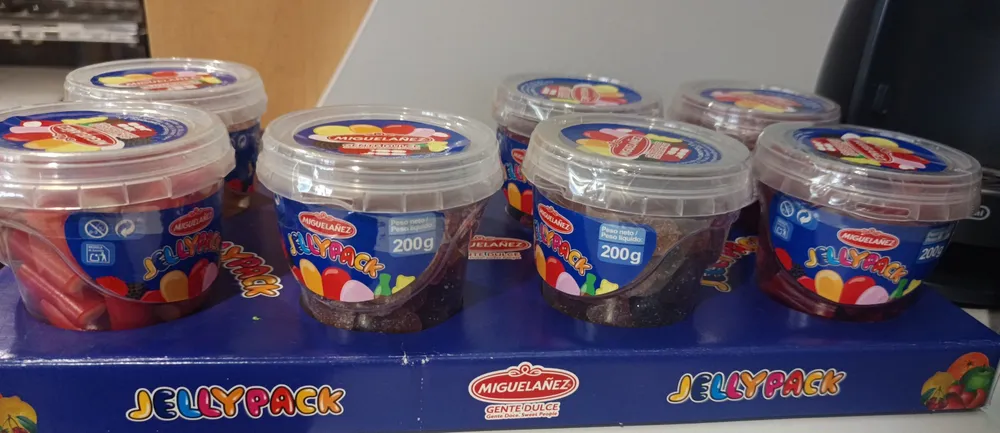 Caramelos de goma surtidos tarrina