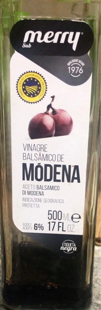 Vinagre balsamico de modena