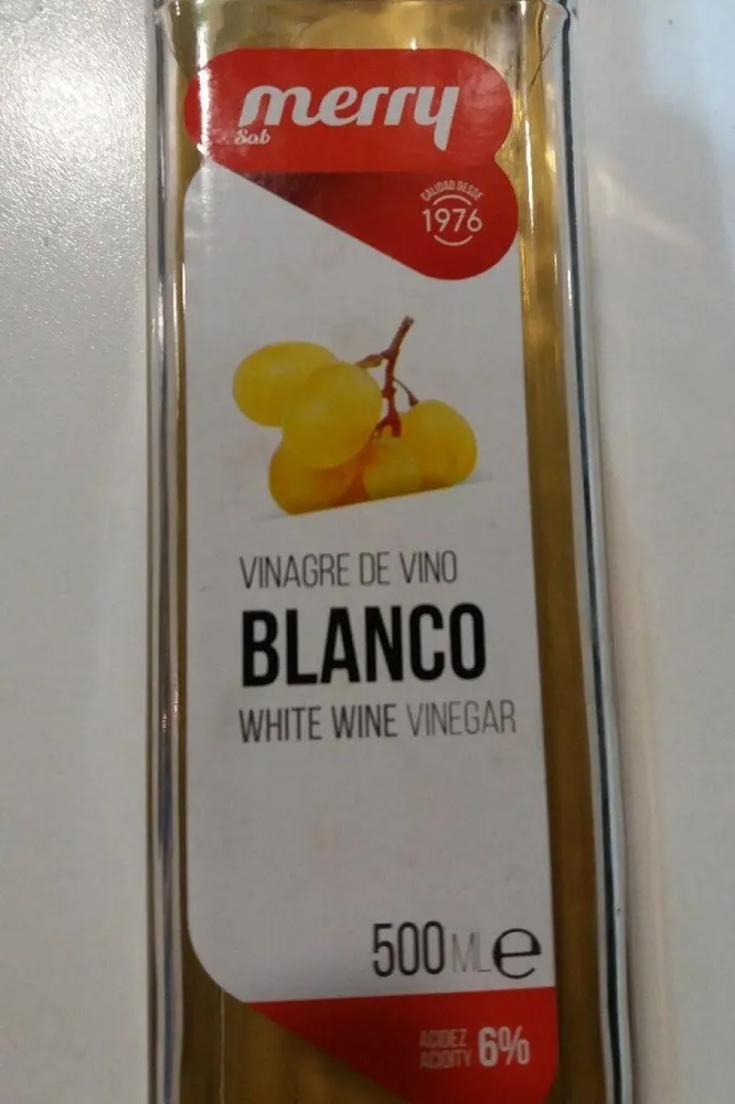 Vinagre de vino blanco