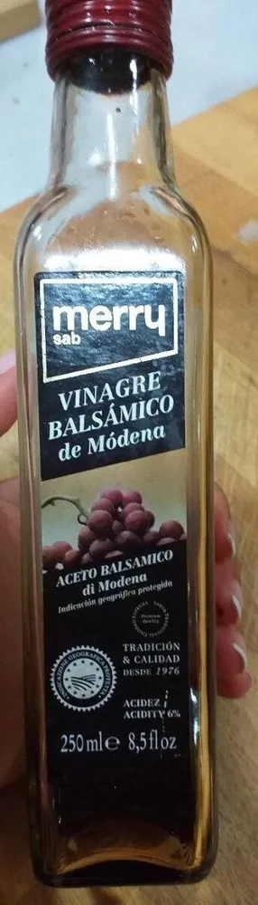 Vinagre balsamico de modena