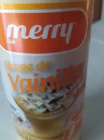 Sirope de vainilla